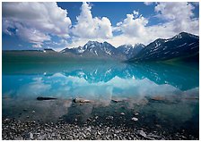 Turquoise Lake,  Lake Clark National Park, Alaska.  ( )