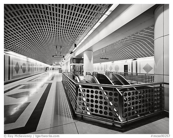 MTA Station, Los Angeles, 1998.  ()
