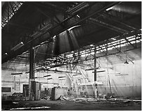 Light Rays, Uniroyal Tire Factory, California, 1981.  ( )